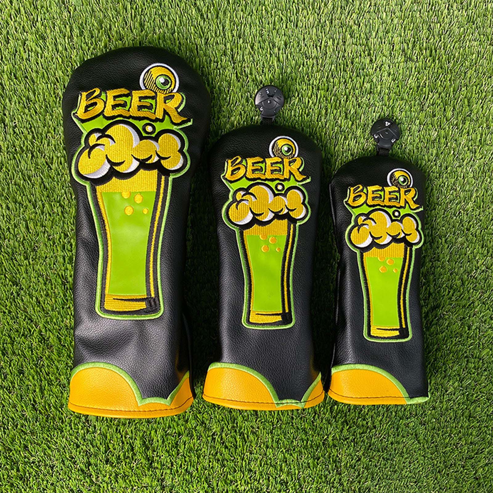 Beer & Wine Jockey Plaza Shopping - Penutup Pelindung Kepala Klub Golf Kulit
