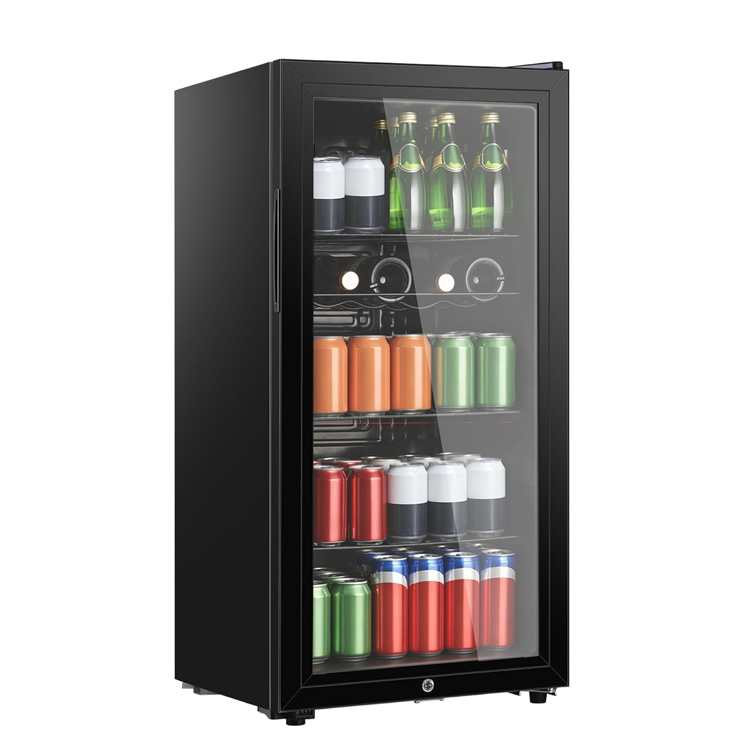 Wine Beer Fridge - Kulkas Minuman 4.5 cu.ft, Mini Fridge