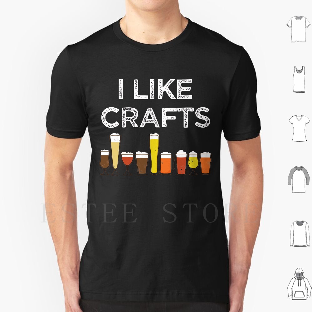 Wine Like Beer - Saya Suka Kaos Katun Pria Cetak