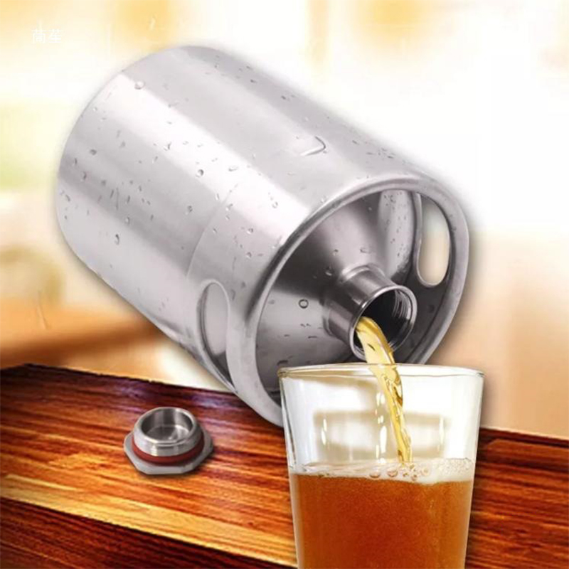 Wine Draft Beer - Keg Bir Mini Stainless Steel 5L,