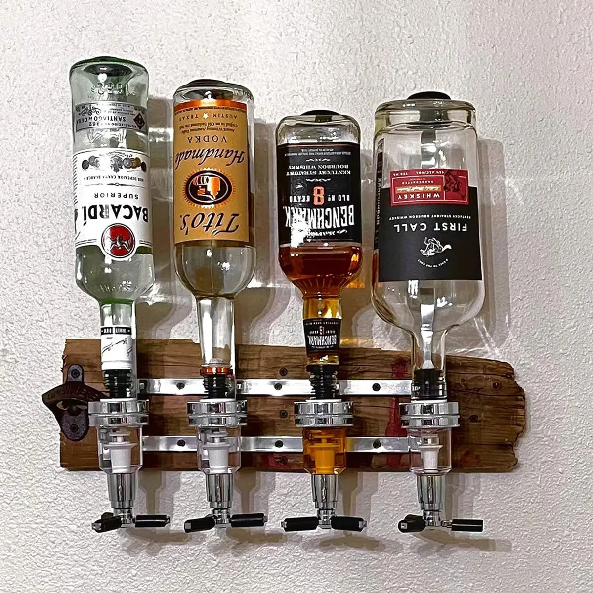 Wine With Beer Cocktail - Dispenser Alkohol untuk 1-6 Botol, Rak