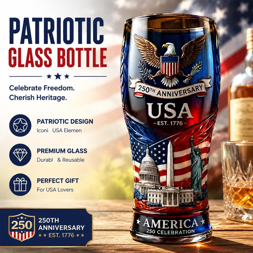 Wine Beer Glass - Gelas Bir Peringatan 250 Tahun AS,