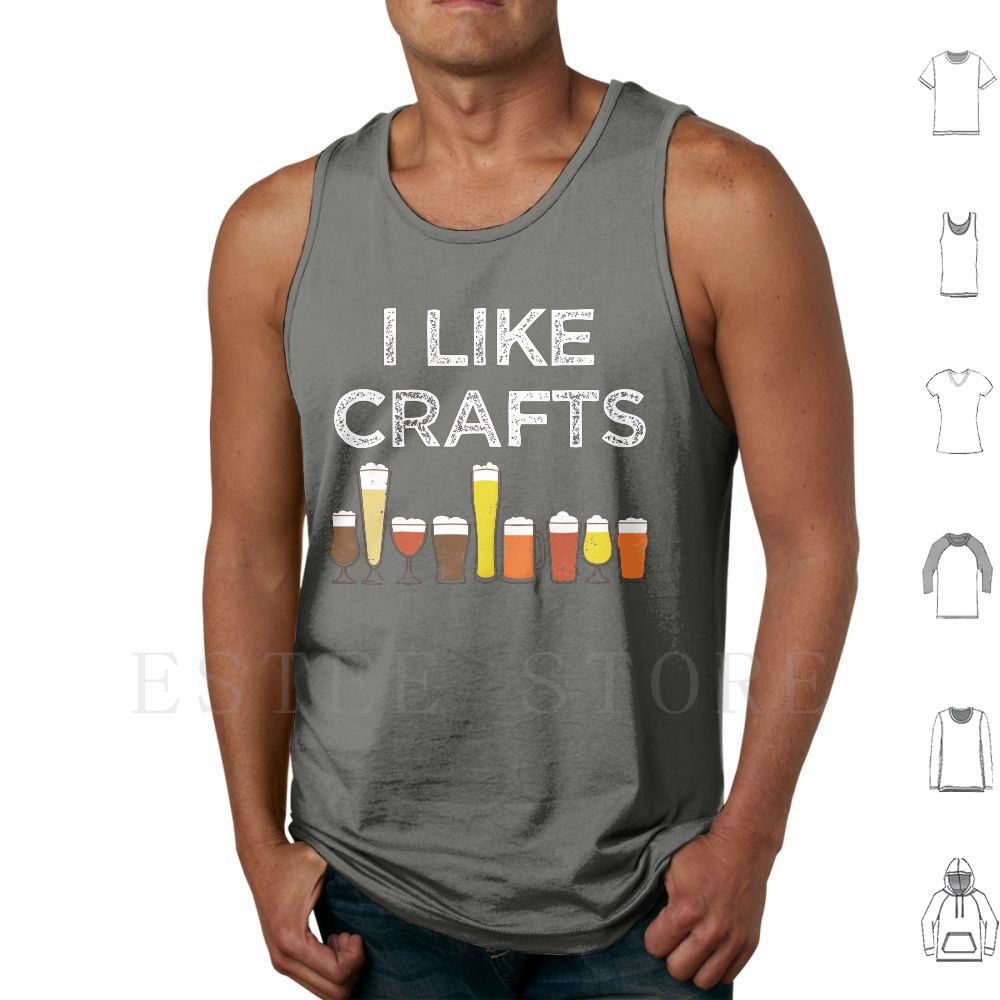 Wine Like Beer - Saya suka kemeja tank top rompi