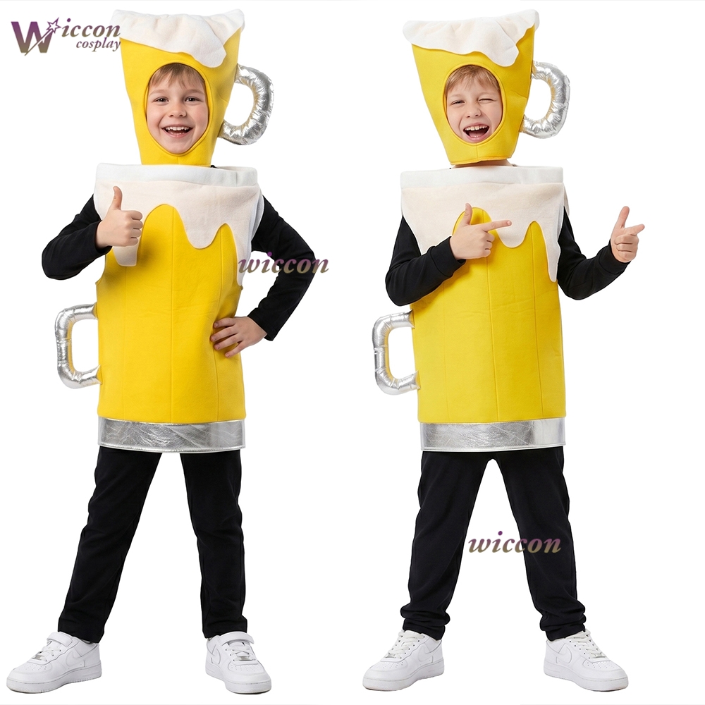 Beer & Wine Jockey Plaza Shopping - Kostum Cosplay Mug Bir Anak-anak untuk