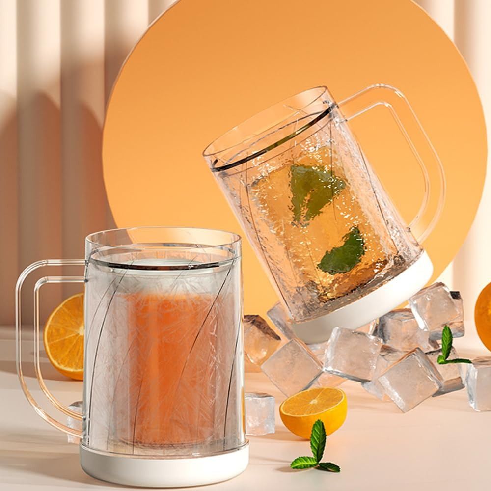 Wine Beer Glass - Gelas Bir Beku Lapis Ganda 20oz