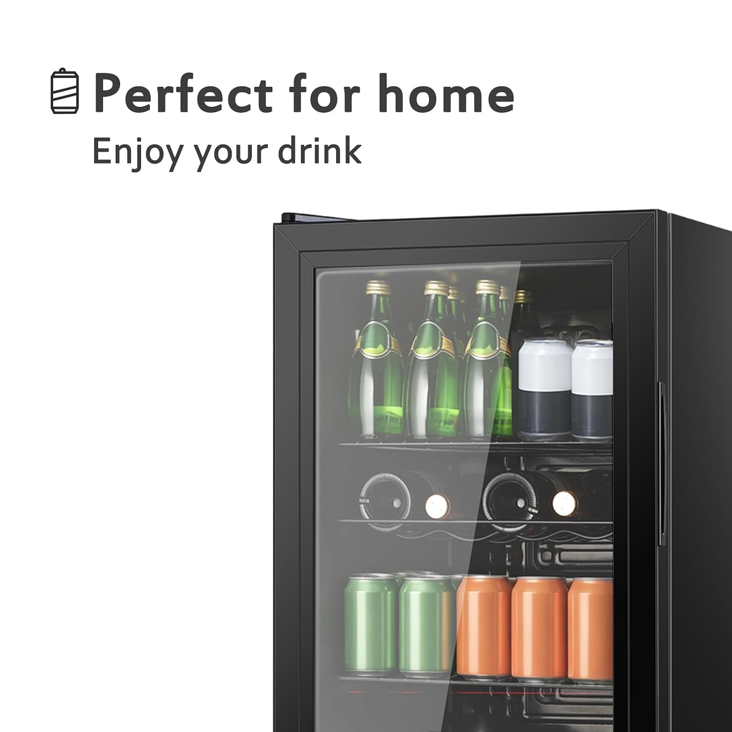 Kulkas Minuman 4.5 cu.ft, Mini - Wine Beer Fridge ulasan dan harga