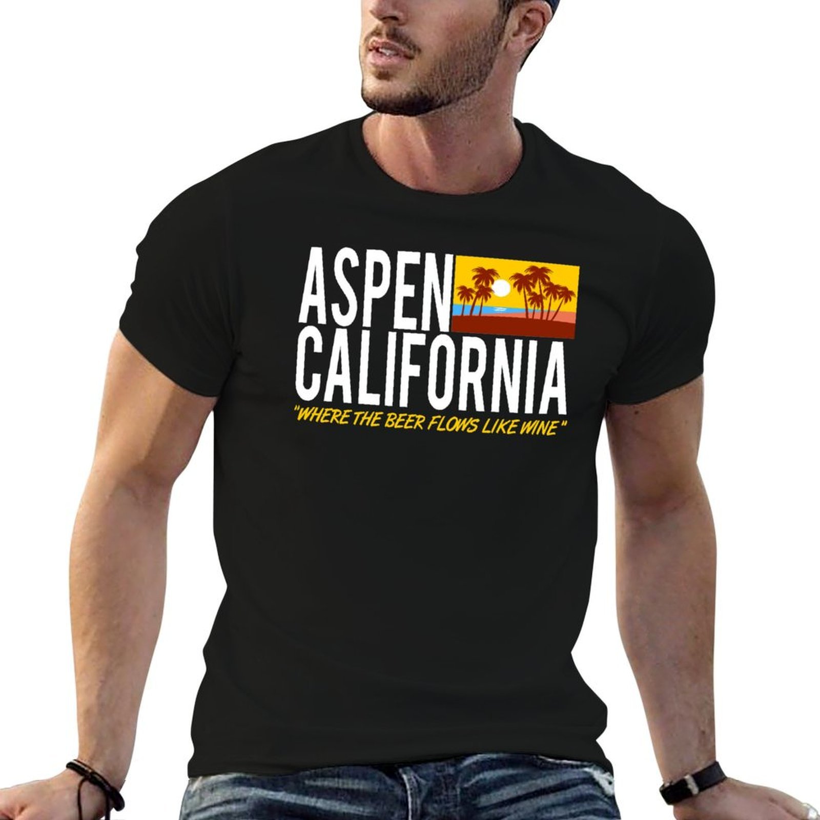 Aspen California - Kaos 'Where - Wine Like Beer ulasan dan harga