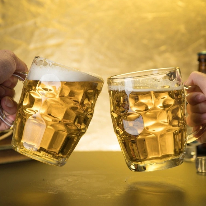 Gelas minum kaca bir transpara - Craft Beer & Wine U- ulasan dan harga