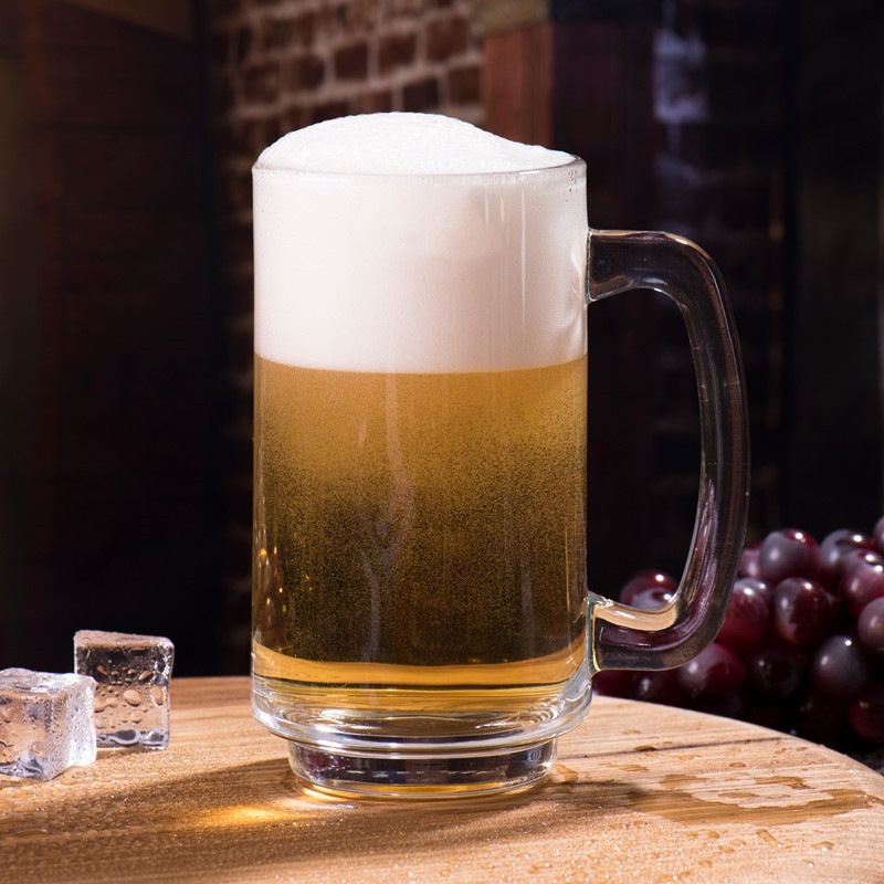 Gelas minum kaca bir transpara - Craft Beer & Wine U- ulasan dan harga