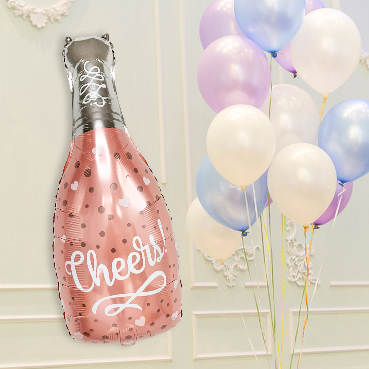 10 Buah Balon Film Aluminium B - Wine Beer Whiskey Year ulasan dan harga