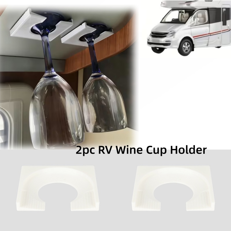 2 Buah Tempat Gelas Anggur RV  - Wine & Beer Unlimited Spirits ulasan dan harga