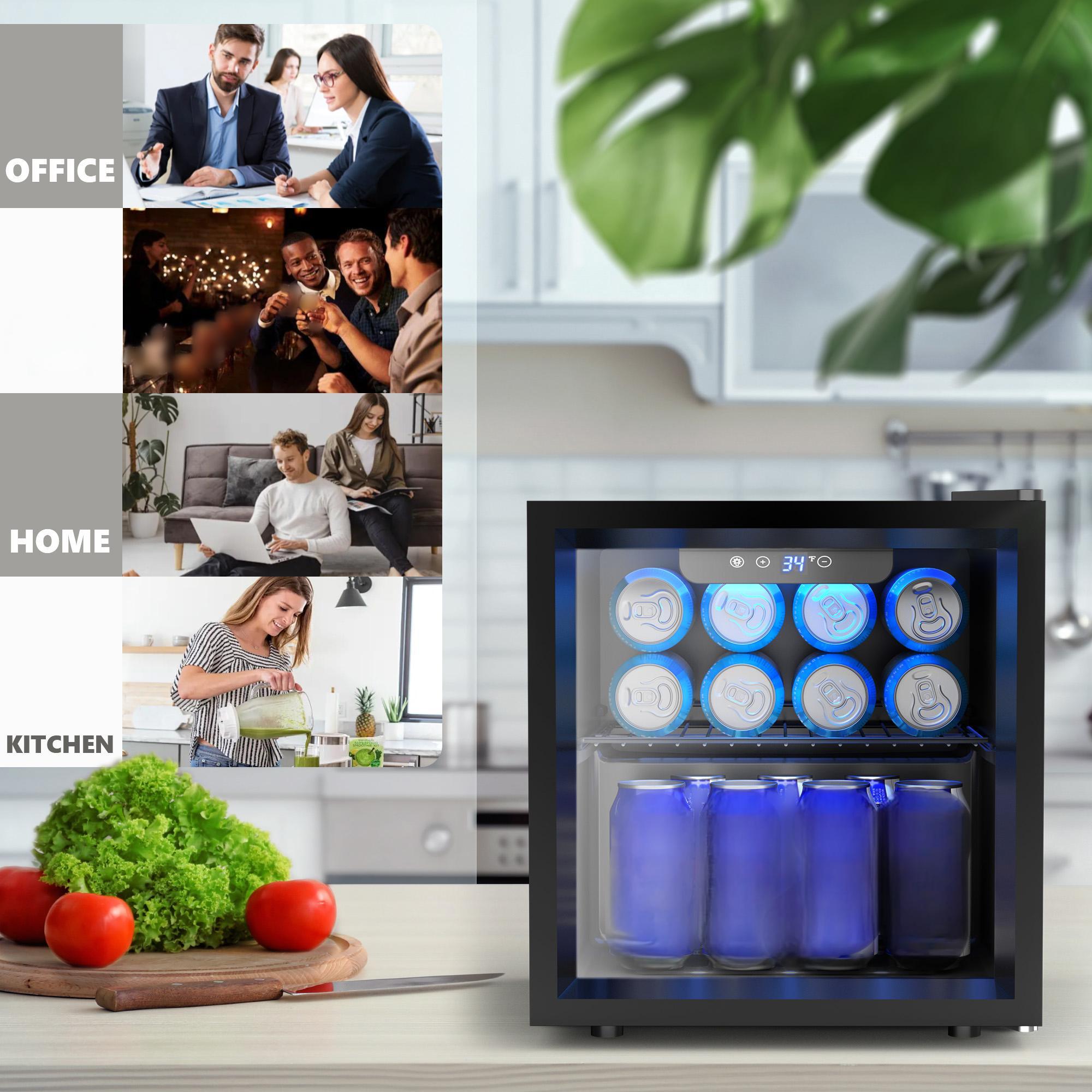 Kulkas Mini Pintu Kaca EKOJUCE - Wine Beer Fridge ulasan dan harga