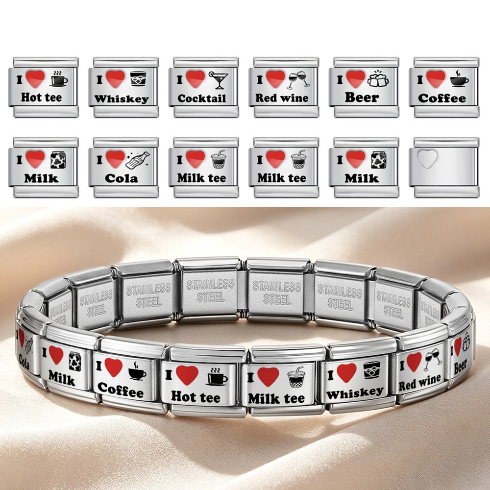 Gelang Fashion Italia I Love R - Wine With Beer Cocktail ulasan dan harga