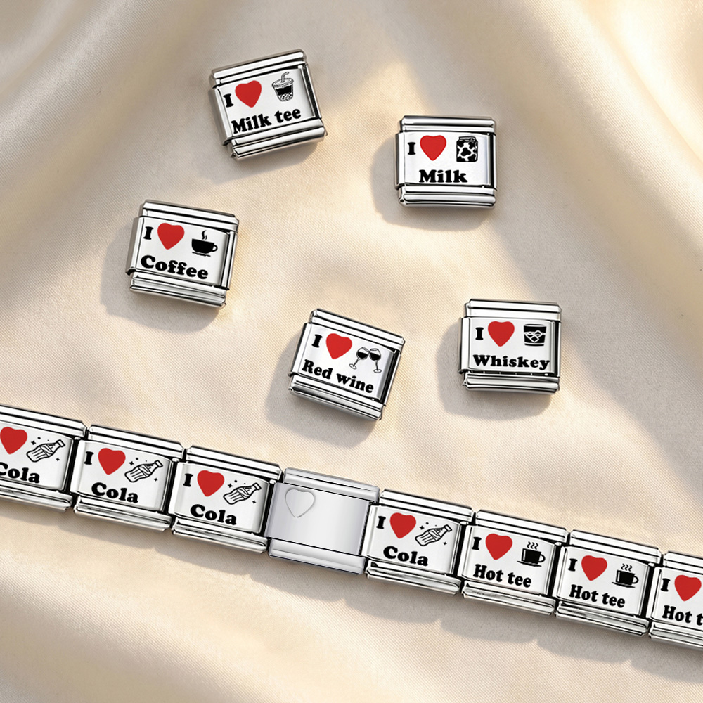 Gelang Fashion Italia I Love R - Wine With Beer Cocktail ulasan dan harga