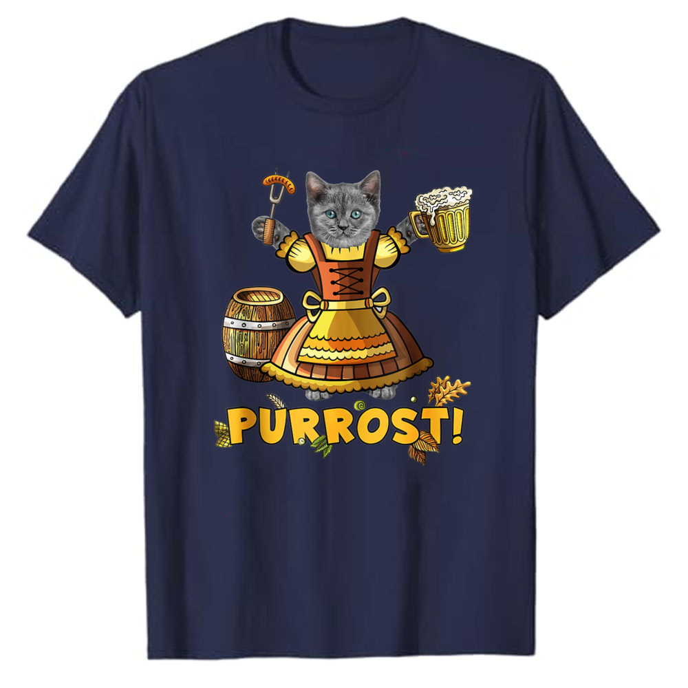 Purrost Kaos Grafis Lucu Oktob - Beer & Wine Jockey Plaza Shopping ulasan dan harga