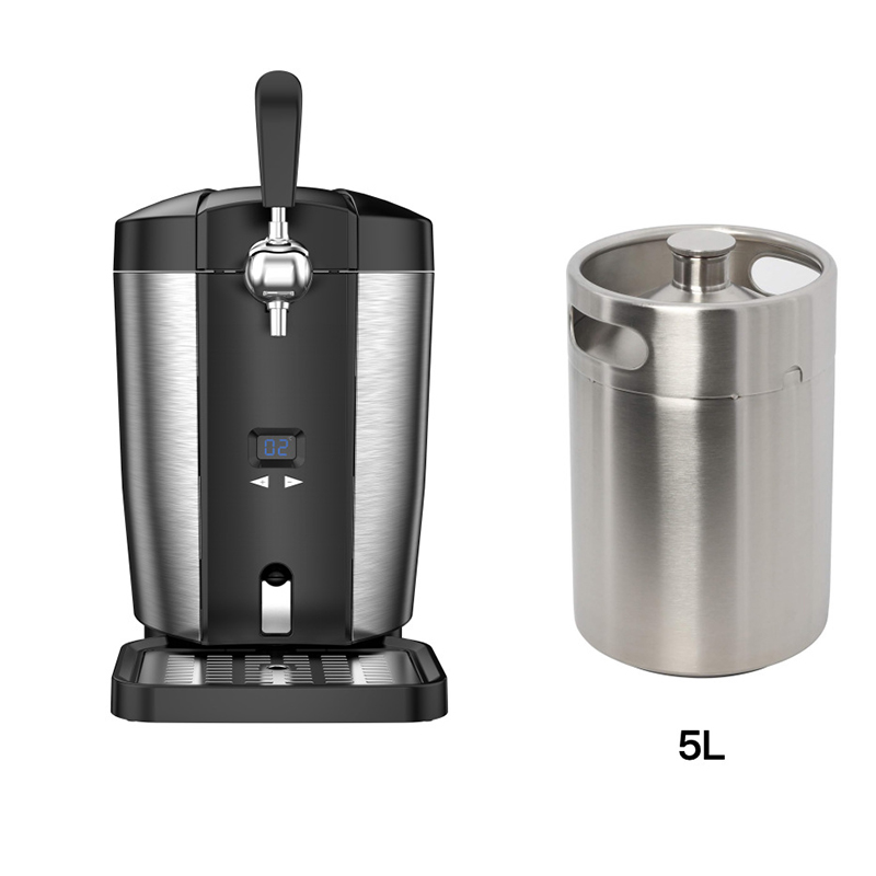 Keg Bir Mini Stainless Steel 5 - Wine Draft Beer ulasan dan harga