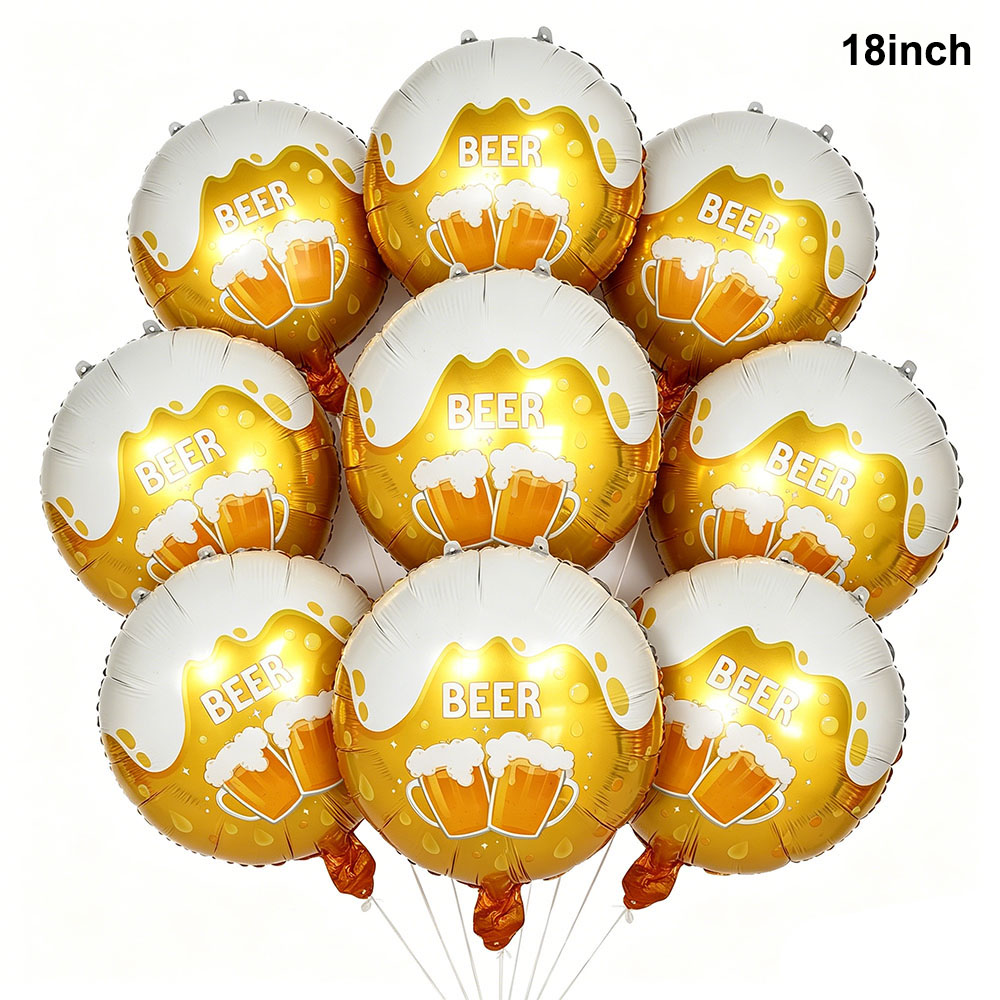 5/10/30 Buah Balon Foil Gelas  - Wine Beer Whiskey Year ulasan dan harga