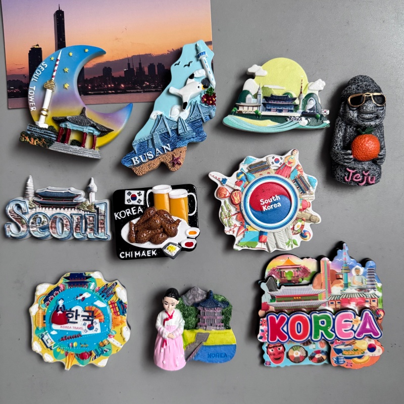 Magnet Kulkas Korea Suvenir Pa - Wine Beer Fridge ulasan dan harga