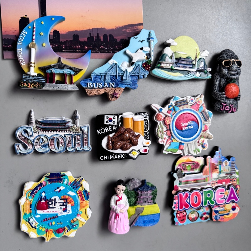 Magnet Kulkas Korea Suvenir Pa - Wine Beer Fridge ulasan dan harga