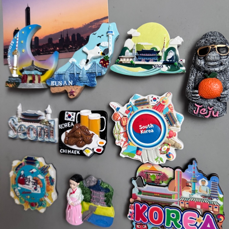 Magnet Kulkas Korea Suvenir Pa - Wine Beer Fridge ulasan dan harga