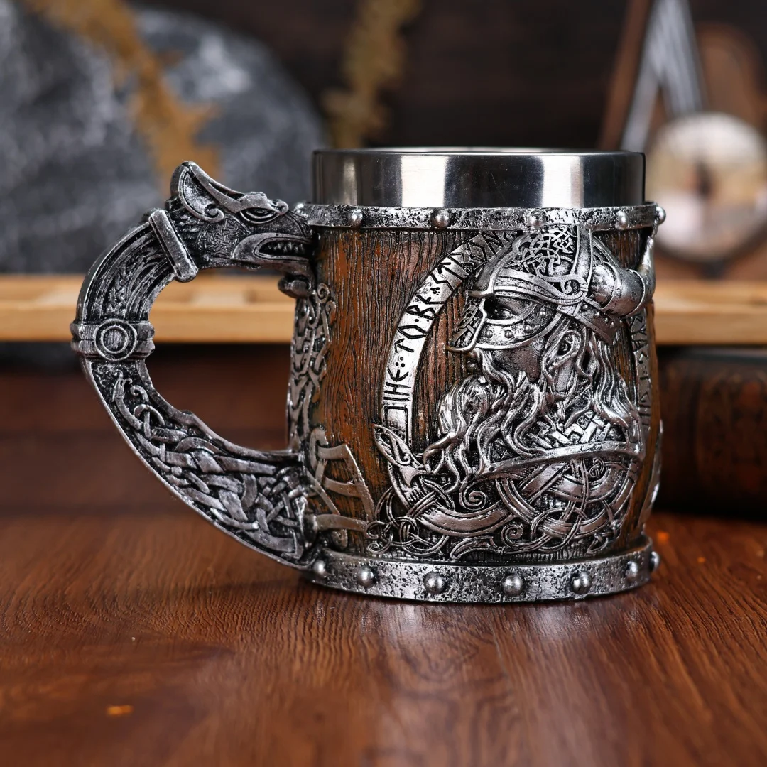 450Ml Valhalla Viking Baja Tah - Wine Beer Glass ulasan dan harga