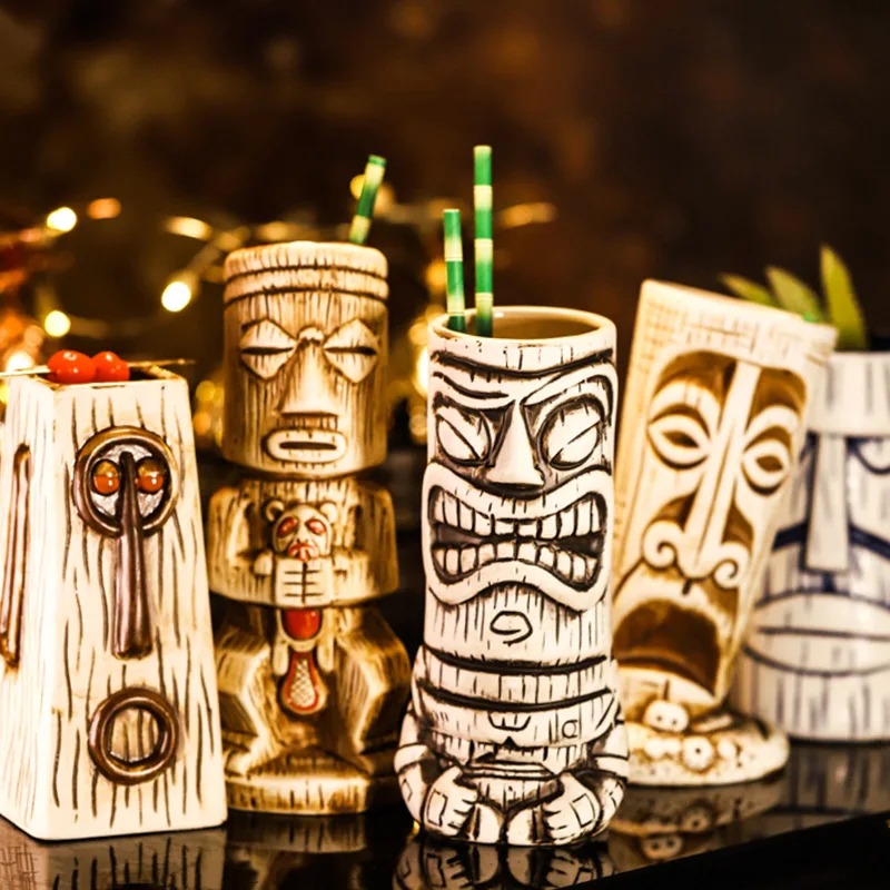 Gelas Keramik Kreatif Motif Sh - Wine With Beer Cocktail ulasan dan harga