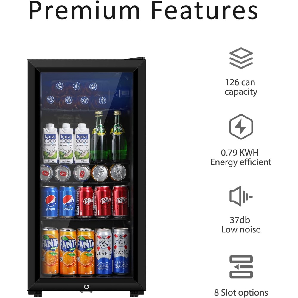 Kulkas Minuman, Kulkas Mini Ti - Wine Beer Fridge ulasan dan harga