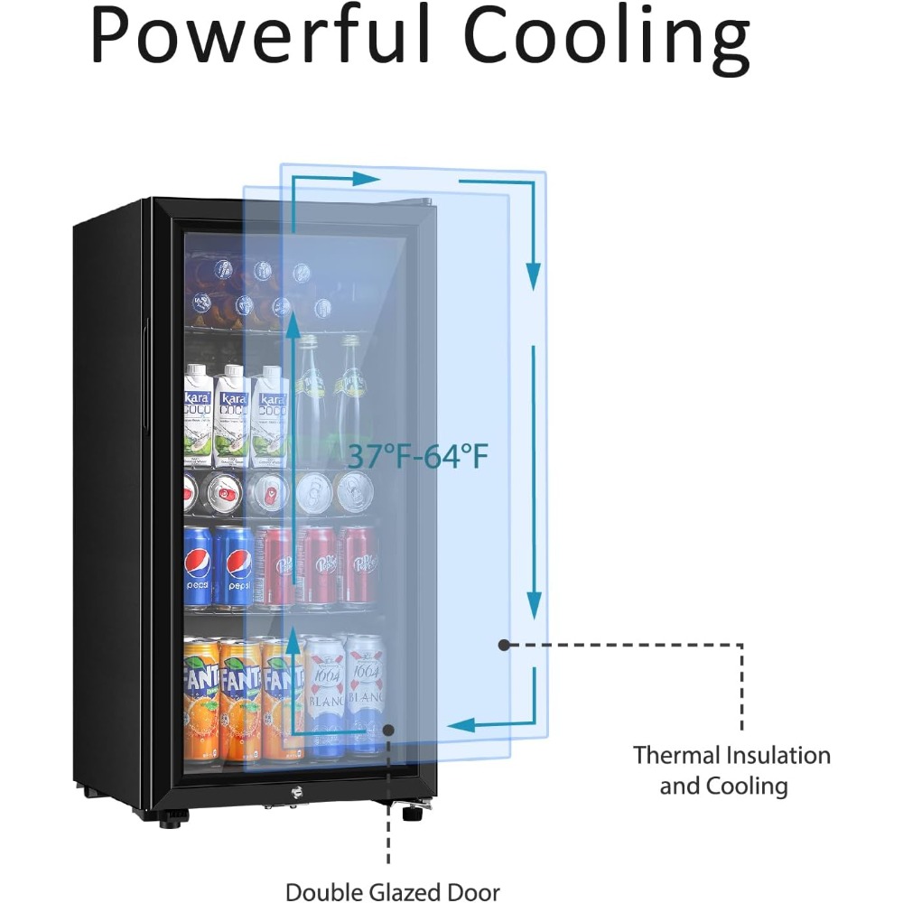 Kulkas Minuman, Kulkas Mini Ti - Wine Beer Fridge ulasan dan harga