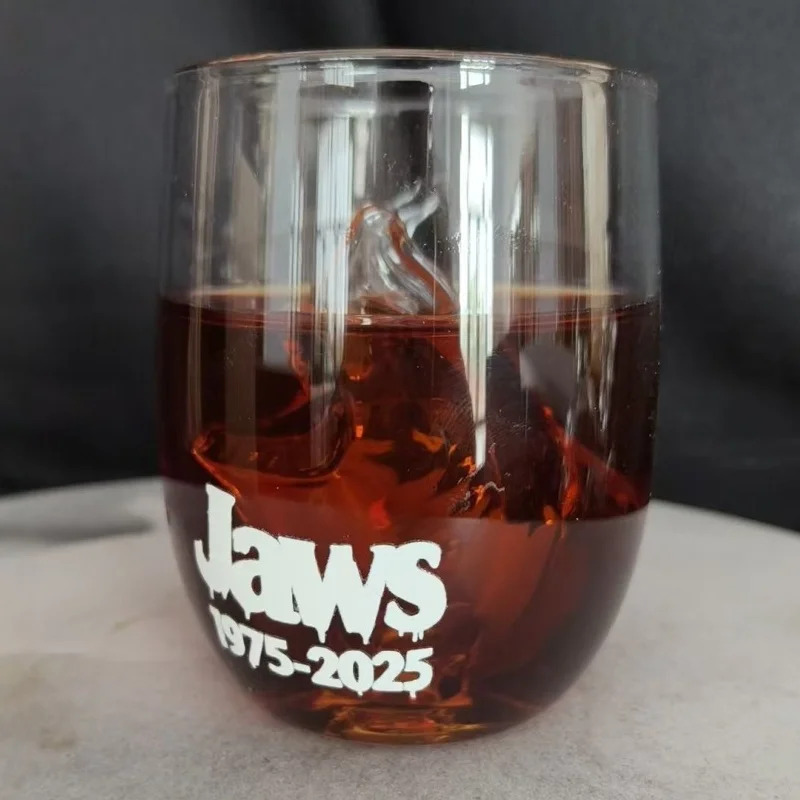 Gelas Kaca Hiu 3D Gelas Anggur - Wine In Beer Glass ulasan dan harga