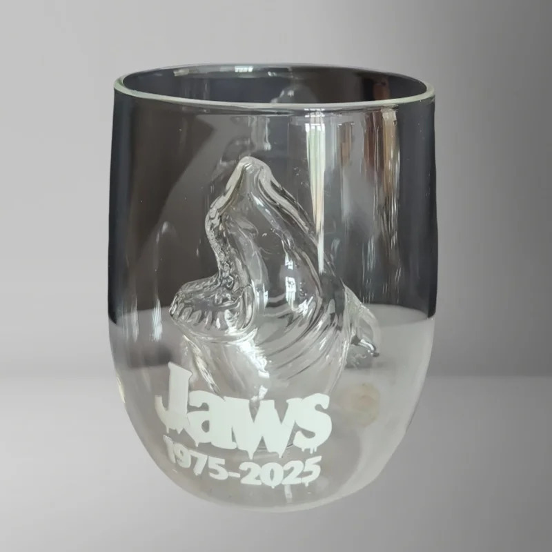 Gelas Kaca Hiu 3D Gelas Anggur - Wine In Beer Glass ulasan dan harga