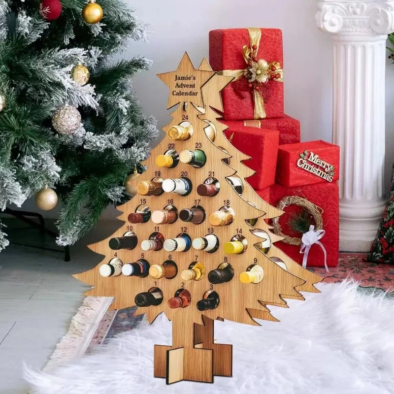 Rak botol anggur pohon Natal,  - Craft Beer & Wine U- ulasan dan harga