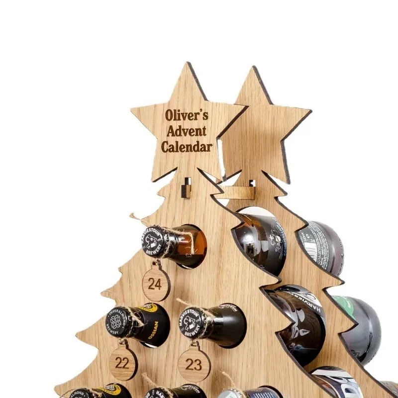 Rak botol anggur pohon Natal,  - Craft Beer & Wine U- ulasan dan harga