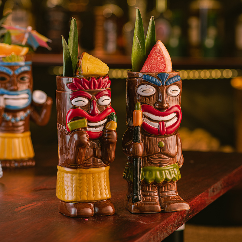 Gelas Tiki Keramik, Cangkir Ko - Wine With Beer Cocktail ulasan dan harga